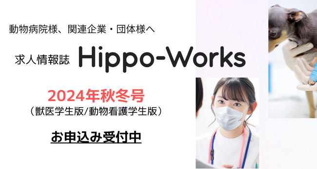 求人情報誌Hippo-Works 2024年秋冬号の求人広告掲載を受付